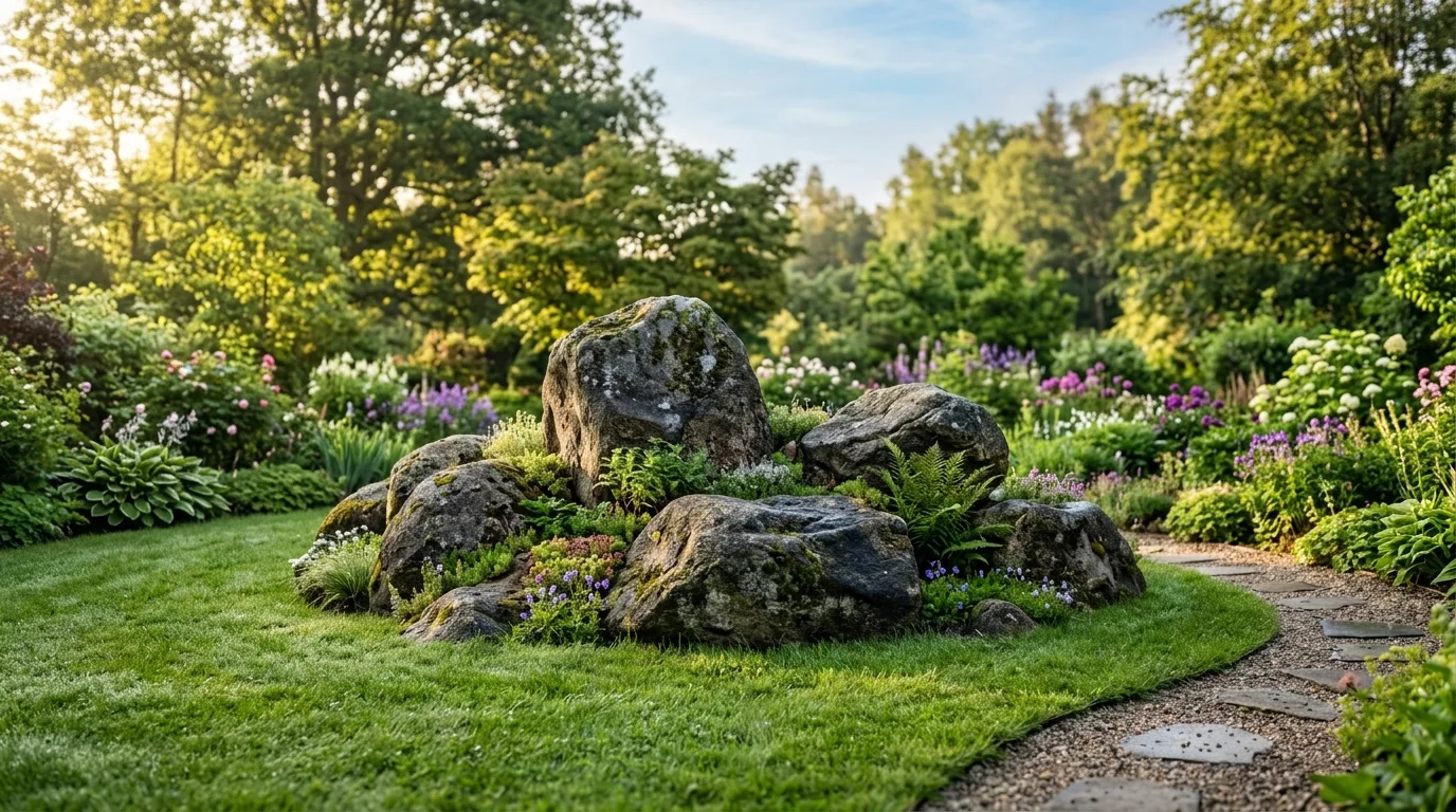 9 Large Rock Landscaping Ideas for a Bold Design